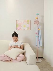 Eyre DISKON! Gantungan Baju Jamur Imut - Warna Cerah Dopamin Material Besi Kokoh + GRATIS Pengiriman