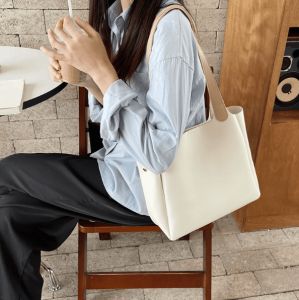 Tote Bag Polos 2in1 Wanita Import E6623