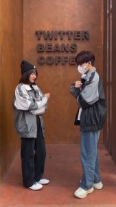 Áo Khoác DÙ TEM SU WZS ĐEN XÁM vải dù 2 lớp dày dặn có túi trong khoác ngoài form rộng nam nữ