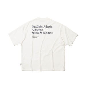 PINSKTBS Summer 2025 Mens Sporty Short Sleeve T-Shirt Cool Feeling Print Casual Cotton round Neck Loose Fit Fashion Brand