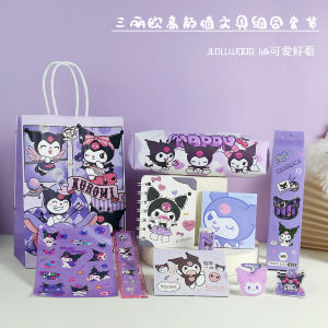 Childrens Day Gift Creative Stationery Set Cute Style Reward Prize Class Students Birthday Favor Pack School Supplies Kit