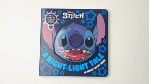 Disney Stitch A Night Light Tale Story Book with Light Up Switch For Kids