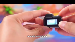 Mini Camera With Screen 1080P HD - Portable Pocket Action Cam for Indoor Outdoor Sport Home SecurityVintage Style