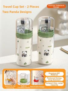 YOULUNMEI | Multifunctional Travel-friendly Toothbrush Cup New Design