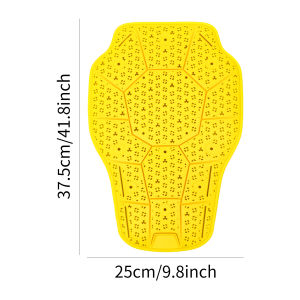 WOSAWE | WOSAWE CE Approved Motorcycle Back Protector Universal Motorbike Knee Pads Soft Motorcycle Jacket Insert Armor Equipment