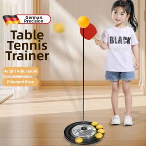 TINGSIMENG | Indoor Single Person Ping Pong Trainer Rebound Practice