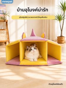 New Pet | Four Seasons Safe Cat Hideout For Small Cats Ventilation Tunnel