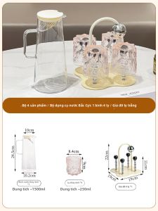 XIAOHUANGLU | Bộ Trà Thủy Tinh Chống Nhiệt Đẹp