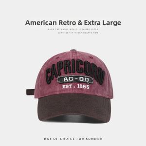 PEILUOYI | Big Head Adjustable Wide Brim Face slimming Baseball Cap