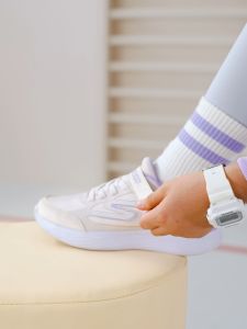 Skechers สเก็ตเชอร์ส รองเท้า เด็กผู้หญิง GOrun 400 V2 Shoes - 302429L-NAT