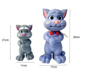 Bigger Size 7in1 Talking Tom Cat Tomcat Toy Record Imitate Your Voice Singing Toys For Kids Birthday Gift Present Toy