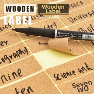 Waterproof Cork Label Stickers Adhesive Self Adhesive
