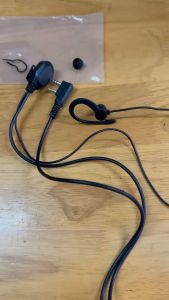 Tai nghe bộ đàm cao cấp loại 1 (Thiết kế đầu tai với vành tai và núm cao su rất hạn chế đau tai chân TK)