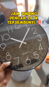 Wall Clock Disguised Surveillance Camera 1080p HD Video Recorder Wifi Durable Miniature Camera Concealed Spy Camera