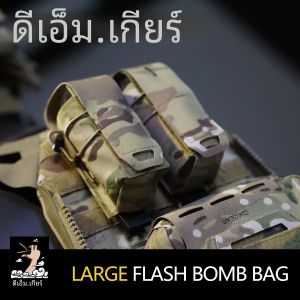 กระเป๋ายุทธวิธี Flashbang Granada Grenade ควัน Dummy MOLLE กระเป๋าผู้ถือนิตยสาร Modular Hunt Airsoft อุปกรณ์ Wargame