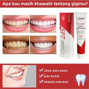 SOPAMI SP-7 SP 7 SP 7 Pasta Pemutih Gigi Menghilangkan Karang Gigi dan Bau Mulut Tak Sedap Cocok Untuk Pria dan Wanita