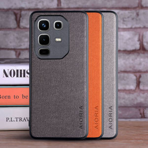 Case for Infinix Note 50 4G Textile Leather Fashion Soft TPU Hard PC 3 In1 Material for Infinix Note 50 4G Case Funda Coqua