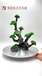 อ่างเก็บน้ําเรซินมอสต้นไม้ลูกตุ้มไม้ลอยน้ําอ่างเก็บน้ําอ่างเก็บน้ําอ่างเก็บน้ําไม้อุปกรณ์เสริมแมงกะพรุนสัตว์เถังปลาเรซิ่