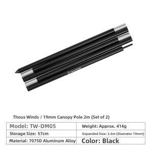 Lightweight Waterproof Sunshade Square Black Coating