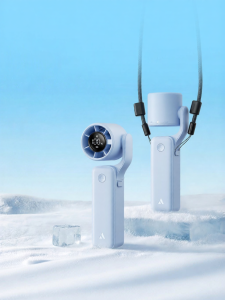 Aecooly | Portable Neck-Hanging USB Fan