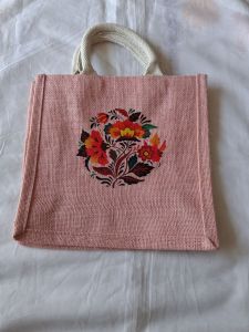 Jute Bag With Heavy Handle - Premium Quality  For Festive