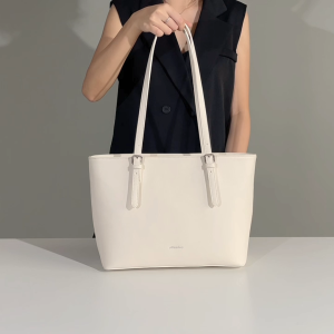Manluo Tas Totebag Besar Tas Bahu Tas Tangan Tas serbaguna yang ringan Tas wanita berkapasitas besar Gaya sederhana