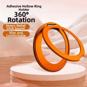 LZ | Rotating Hollow Metal Phone Stand Ultra Thin Pressure Relief Gear Sound Multi-angle