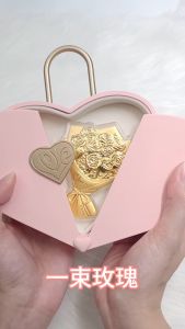 YHH 玫瑰花束足金999 0.3g | YHH Decoration Rose Bouquet Gold 999 0.3g | YHH Bunga Ros Emas 999 0.3g