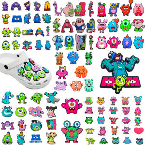 hot toys | Hot sales Cartoon Hot Toys Monster Series PVC shoe Accessories Sandals Beach Bags Creativity DIY Shoe Decorations Buckle