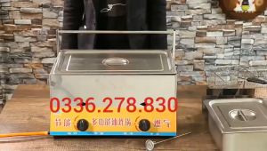 Bếp chiên nhúng gas 3 ngăn. Thể tích 24 lít. Bảo hành 12 tháng xuất hóa đơn VAT liên hệ shop