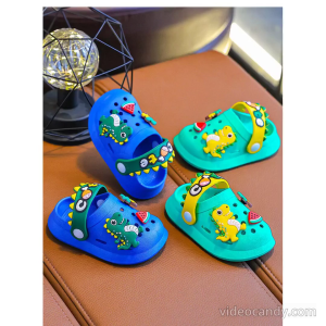 SANDAL SLOP IMPORT ANAK LAKI PEREMPUAN LUCU KEKINIAN CASUAL SENDAL MOTIF BALITA