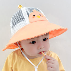 Baby Hat Summer Thin Baby Boy Baby Girl Sun Hat Sun Protection Summer Hat Mesh Bucket Hat Childrens Sun Hat