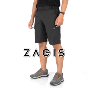 Zarventure Zagis Celana Pendek Hiking Quickdry Olahraga Sport
