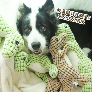 Dinosaur Shaking Toy Ball for Dogs Teeth Grinding Noise Making Stress Relief Pet Toys Available in Different Sizes from Lucky Home