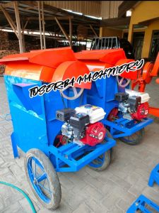 MESIN PERONTOK PADI 2 OUTPUT mesin perontok padi sawah
