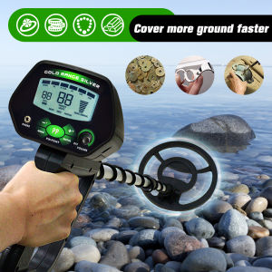 MD-4090 Professional Underground Metal Detector High Accuracy LCD Metal Detector With Memory Function Backlight Adjustable