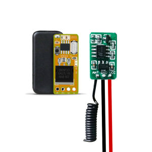 DC5-24V 12V MOS Công Tắc Điều Khiển Từ Xa Mini Wireless 3.5-24V PCB Mô-đun Phát 433 MHz ASK RF Để Điều Khiển Điện Áp Đầu Ra Nhỏ