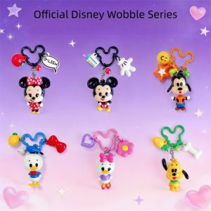 Disney | Genuine Cute Disney Wobble SeriesToys Fantasy Toy Story Pendant Bag Plush Keychain Phone Car Keyring for Birthday Gift