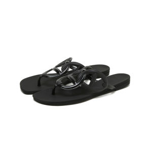 Pig Nose Womens Sandals and Slippers Outwear Beach Shoes Jelly Flip-Flops Flats Travel Holiday Fashion Flip-Flops Outwear