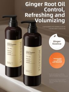MURRAYLE | Anti-Hair Loss Ginger Shampoo For Hair Growth Oily Scalp Control Volumizing