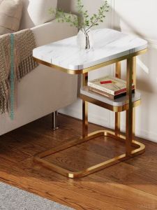 MINGZHIYIFAN | Sleek Minimalist Side Table