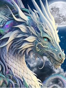DIY Painting By Numbers Dragon Animal Paint By Numbers For Adults Handpainted Number Drawing Coloring Wall Art Living Room Decor