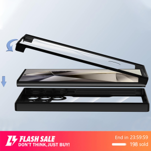 🇹🇭Ekcam 360รวมทุกอย่างแล้ว เคสกันกล้อง S22 S23 S24 FE Plus Ultra for Samsung Galaxy TPU เคส 5G เคสมือถือส่งจากไทย Phone Case 360° COVER