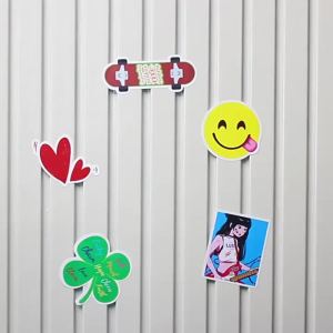 50Pcs Pop Art Explosion Stickers Cartoon Graffiti Slogan Decals Stickers for Journal Photocard Skateboard Guitar DIY Decor