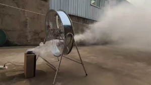 ดลมตั้งพื้น พัดลมดูดอากาศโลหะปรับความเร็วกันน้ําและกันฝุ่น 800 มม. เหมาะสําหรับคลังสินค้า ห้องครัว ปริมาณอากาศขนาดใหญ่ ลมแรง กําลังสูง 300W สามารถเป่าได้ 20 เมตร พัดลมอุตสาหกรรมขนาด 24/32 นิ้ว พัดลมตั้งพื้น