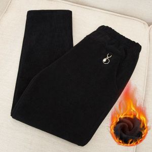 QIAOXIZI | Winter Warm Woolen Long Pants for Women