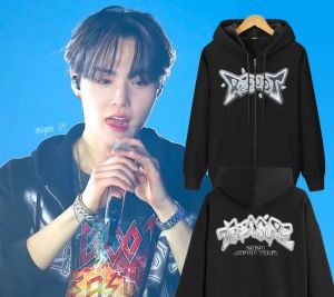 jaket sweater resleting k pop treasure reboot hoodie treasure