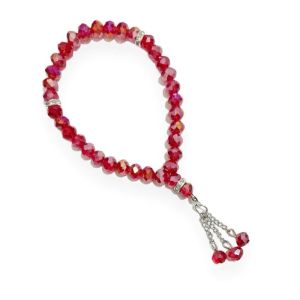 Fatimah Tasbih 33 Butir Crystal Premium Prayer Beads Diamond Blink Mewah Souvenir