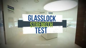 (Microwave Safe)Glasslock Airtight Food Container Bekas Kaca Makanan Kedap Udara Lunch Box 2 Pcs