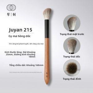 QINZHI | Cọ Khuôn Mặt và Đánh Sáng Lông Thú Món Đơn